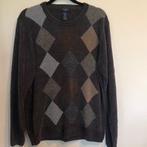 Dockers Chenille Argyle Sweater